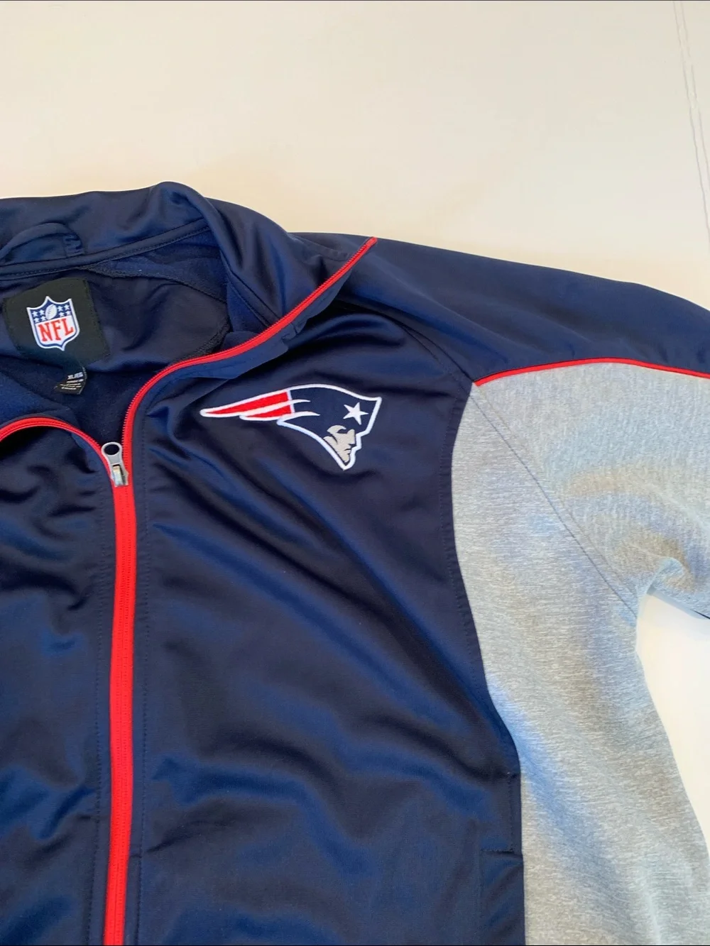 NFL GIII Men’s XL Extra Large Navy Blue New England Patriots Lightweight Jacket